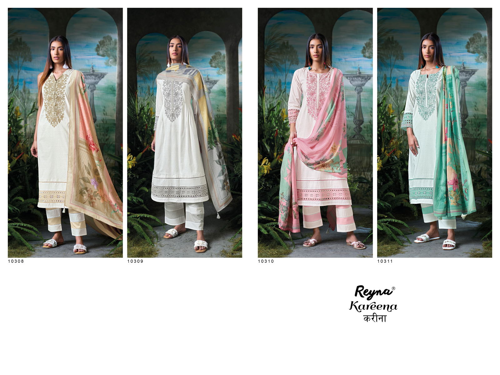 Kareena By Reyna Cotton Printed Dress Material Wholesale Shop In Surat
